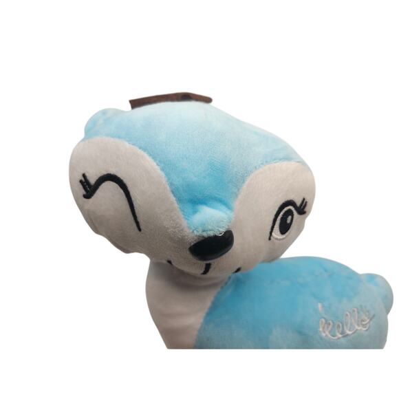 Coast to Coast Blue Deer Plush Stuffed Animal 10" Winking Hello Antlers Toy - Picture 3 of 8